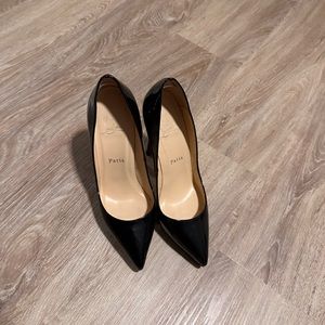 Gently worn (4x) Christian Louboutin pumps sz 37 will ship with dust bag.